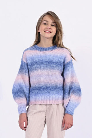 Girls: Cobalt Blue Sweater