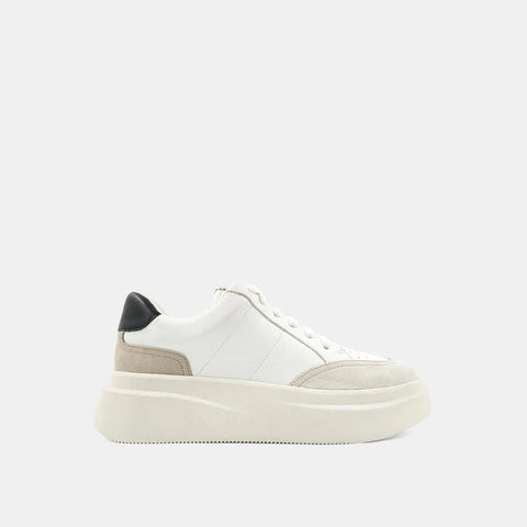 Zina Sneaker in White and Black