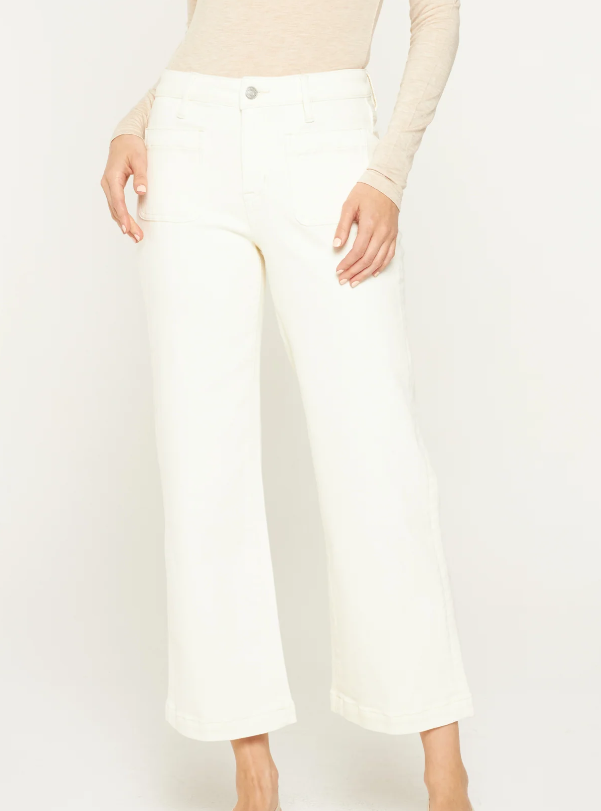 The Brittney  Hi Rise Crop Jean