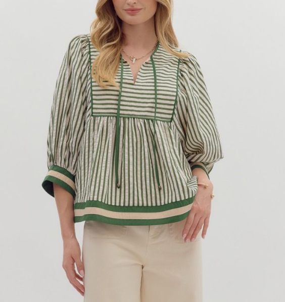 The Mallory Stripe Top