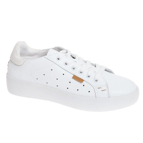 Zina Sneaker in White and Black