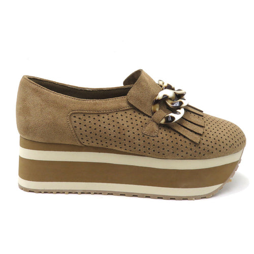 Paloma Sneaker in Taupe