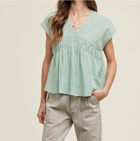 The Sutton Top in Falling Pop