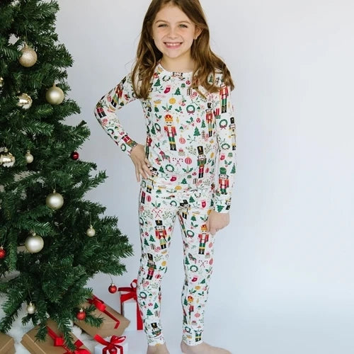 Kids Nutcracker Pajama Set sizes 6-12