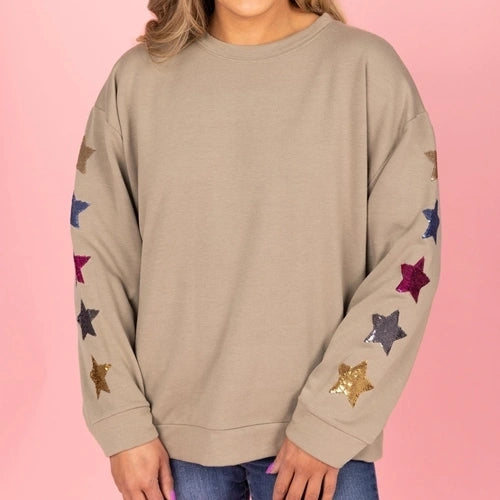 Seeing Stars Sequin Sweatshirt