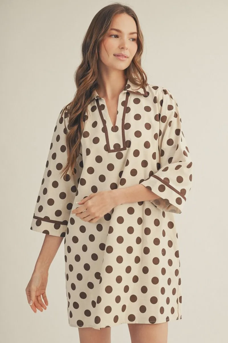 SU26 Chloe Loves Polka Dress