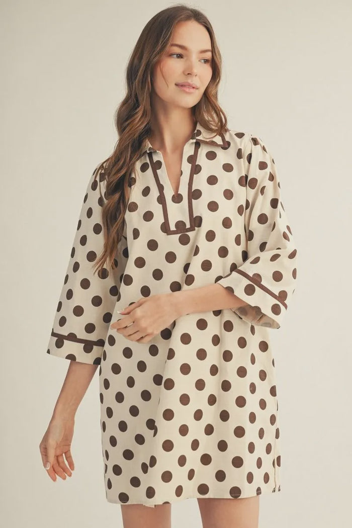 SU26 Chloe Loves Polka Dress