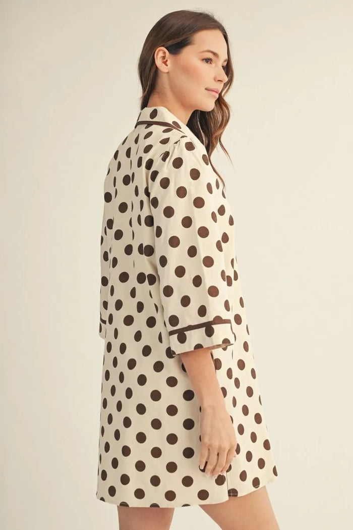 SU26 Chloe Loves Polka Dress