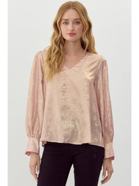 The Shannon Shimmer Top
