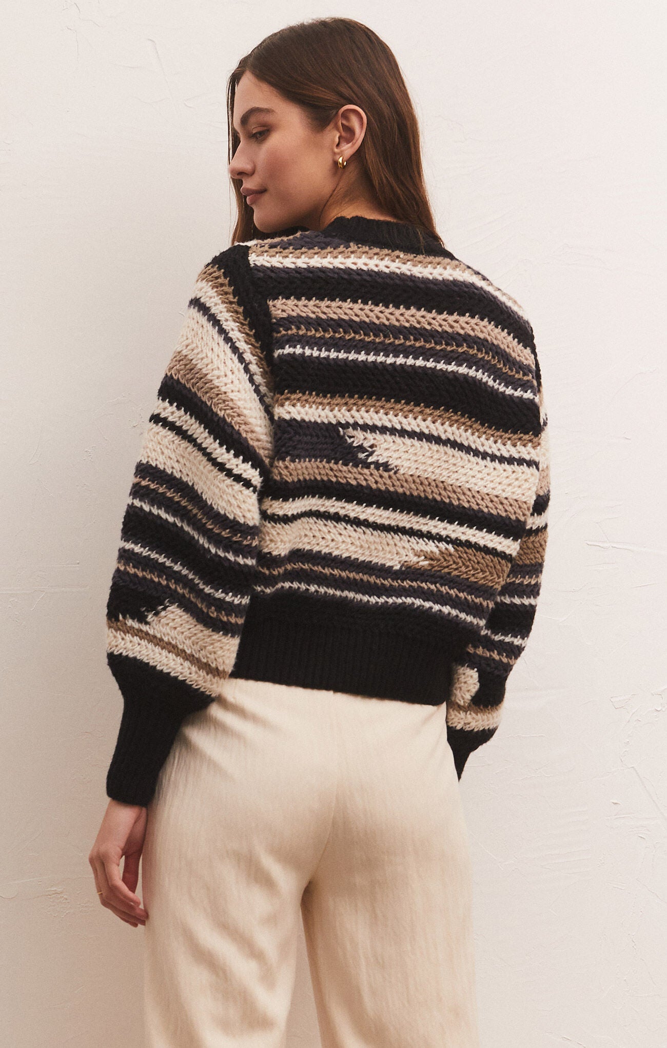 Aswheville Stripe Sweater in 2 colors  - Z Supply
