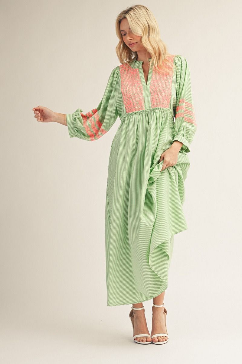 S26 Charlotte Stripe Dress