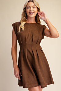 F26 Pleated Waist Dress