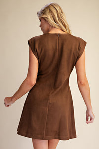 F26 Pleated Waist Dress