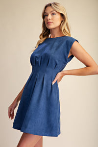 F26 Pleated Waist Dress