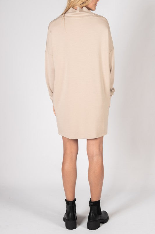 Live In Cowl Neck Dress