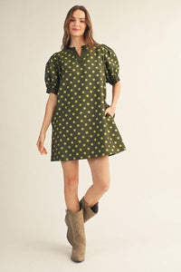 F26 Adorable Dot Dress