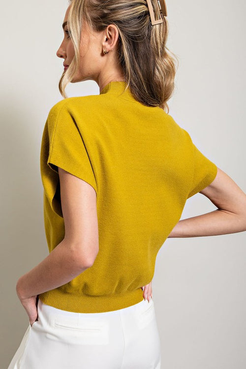 I'll Follow You Sweater Top in Pistachio