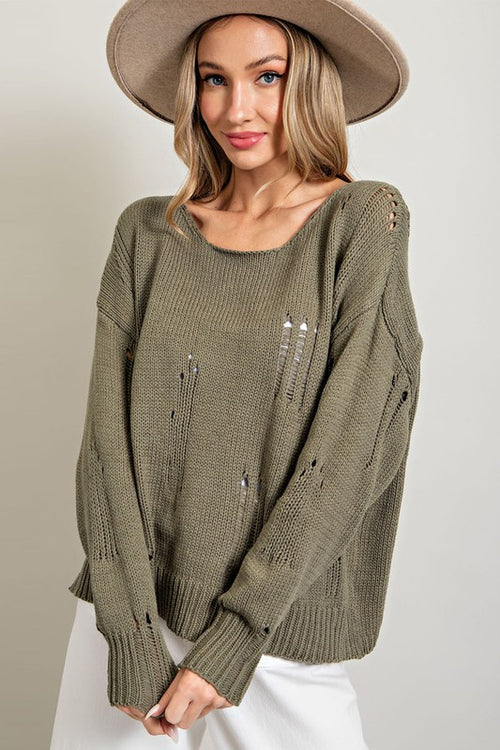 Take You Shot Sweater in 2 colors