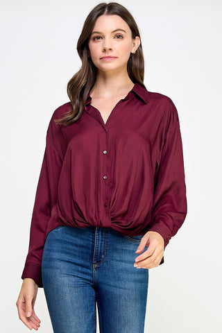 Crushing on You Velvet Top in 4 colors in Curvy Sizes