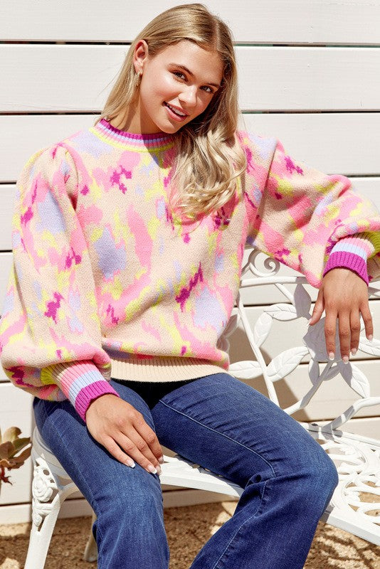 Add A Little Color Sweater