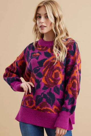 Elegant Swirls Sweater
