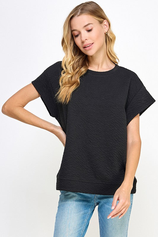 Call You Back Short Sleeve Top