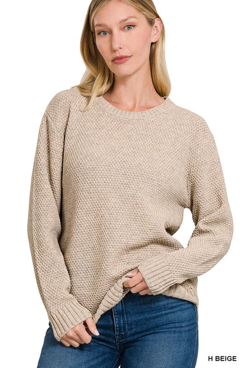 Taking My Time Sweater in 3 colors