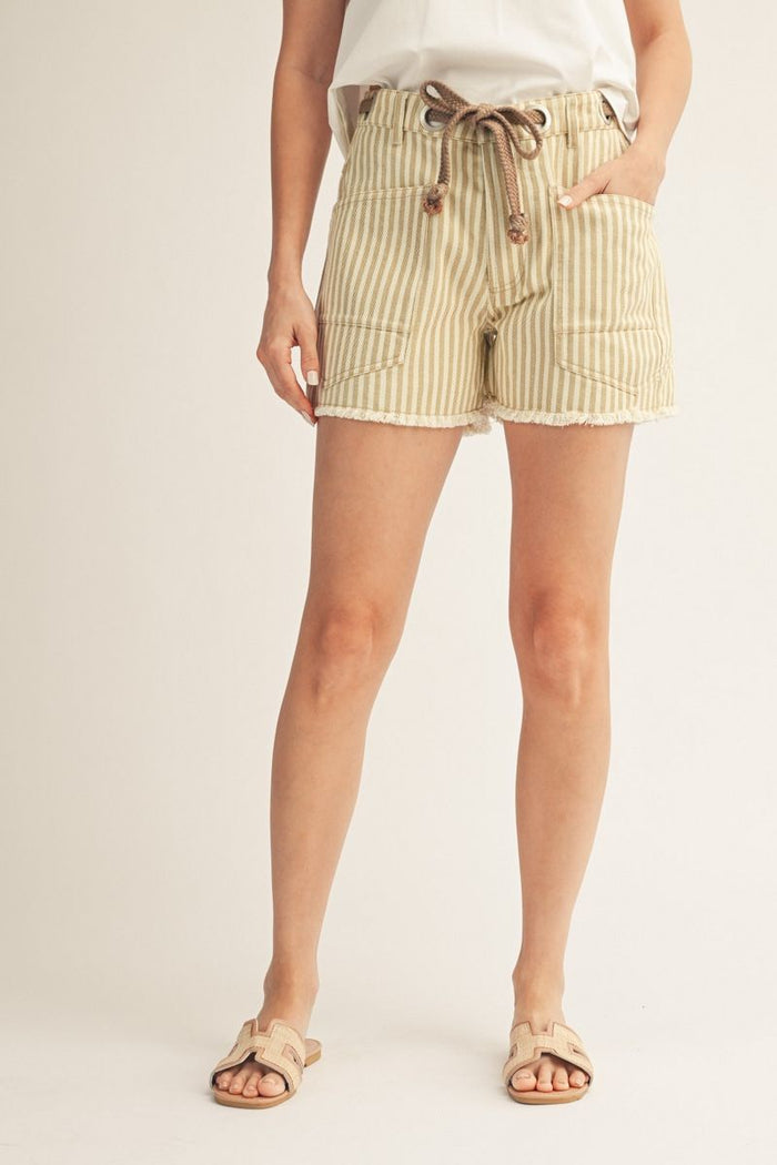 S26 Mel Stripe Short