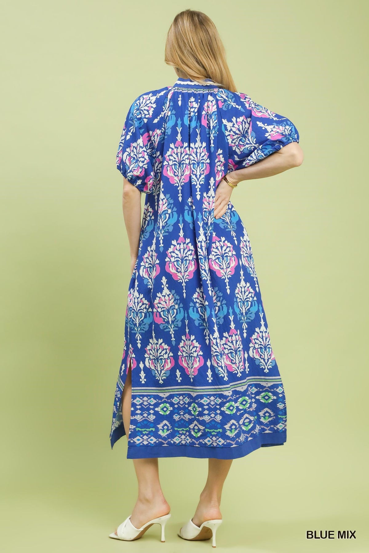 S26 Boho Border Dress