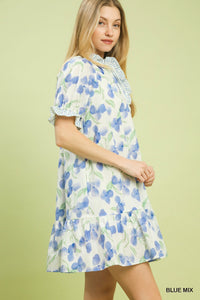 S26 Stripes & Floral Dress