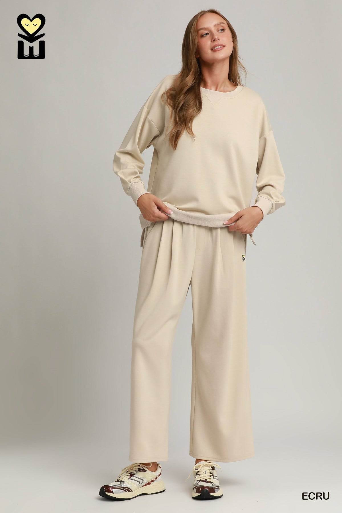 F26 LuxeKnit Crew Pant Set