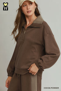 F26 Color Block Pullover Set