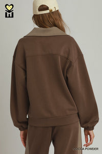 F26 Color Block Pullover Set