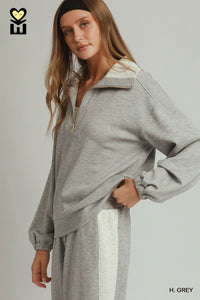 F26 Color Block Pullover Set