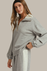 F26 Color Block Pullover Set