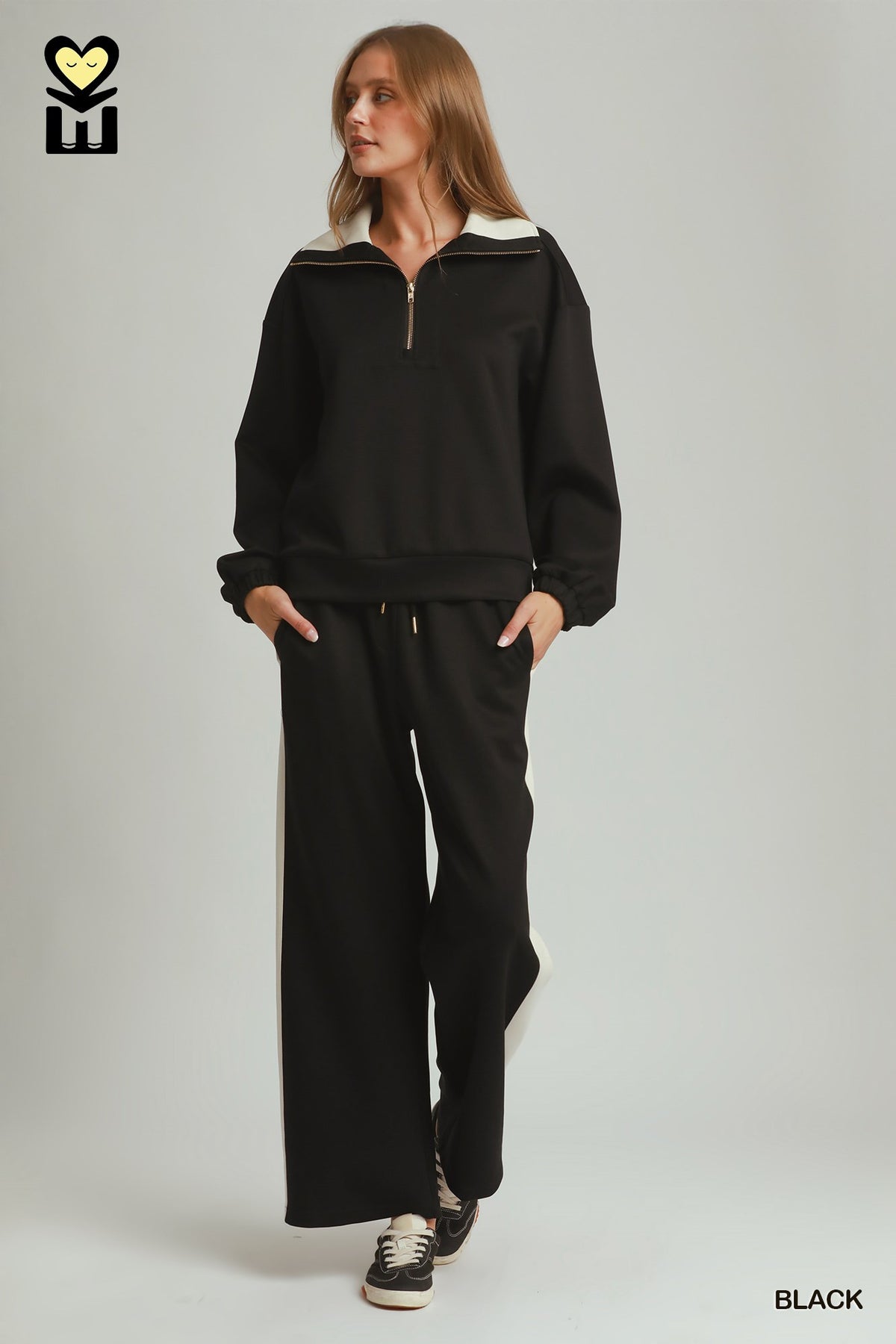 F26 Color Block Pullover Set
