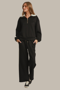 F26 Color Block Pullover Set