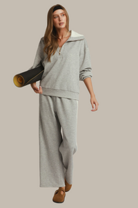 F26 Color Block Pullover Set