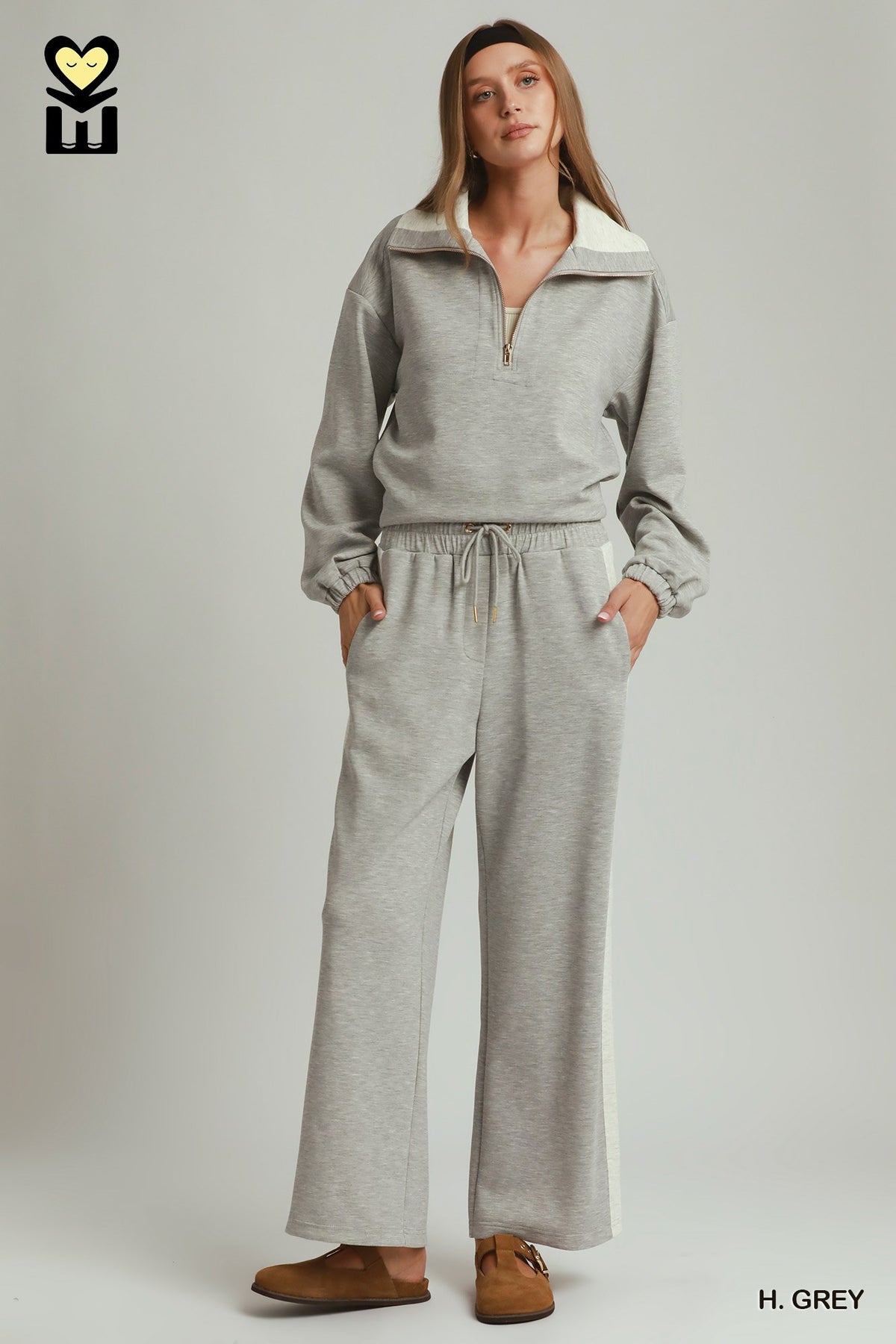 F26 Color Block Pullover Set