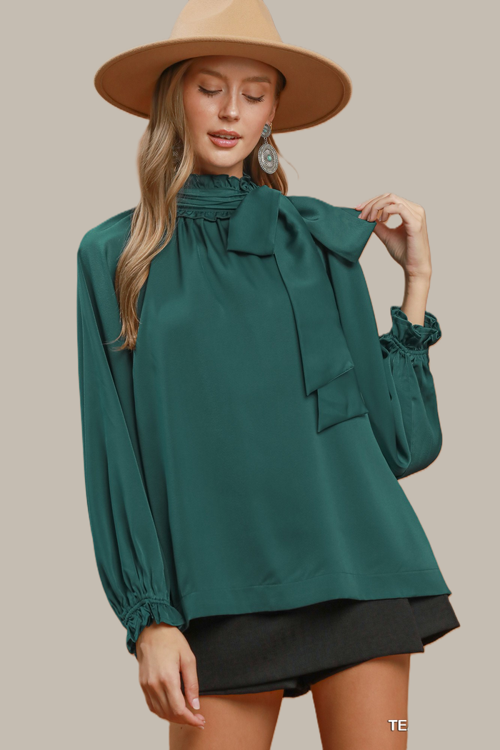 F26 High Neck Blouse