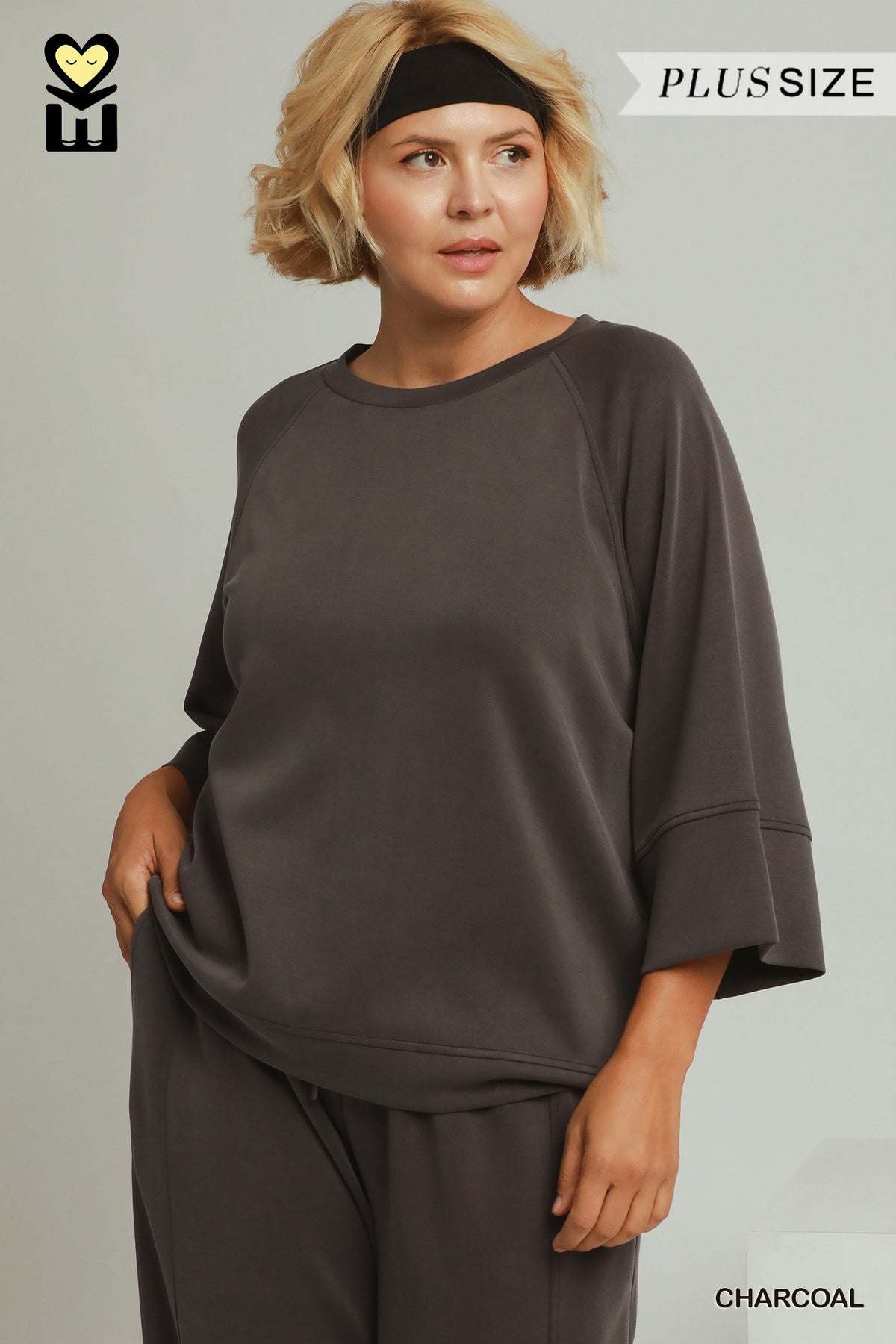 F26 Cupro Raglan Set Curvy