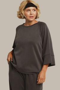 F26 Cupro Raglan Set Curvy