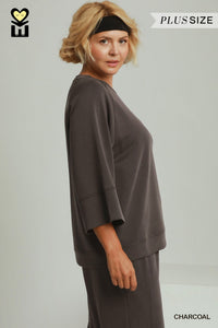 F26 Cupro Raglan Set Curvy