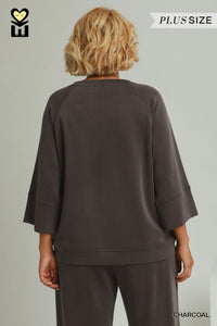 F26 Cupro Raglan Set Curvy