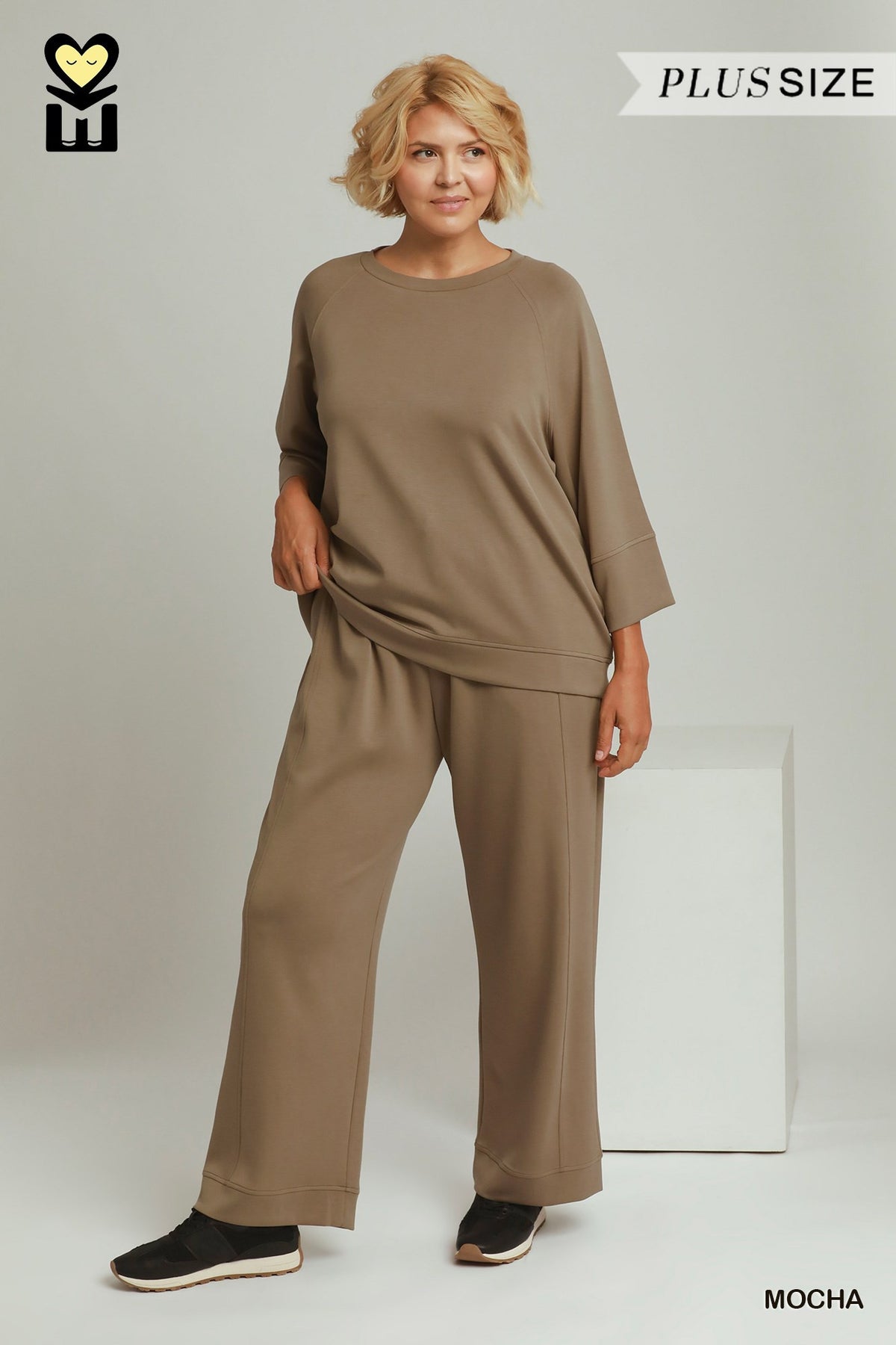 F26 Cupro Raglan Set Curvy