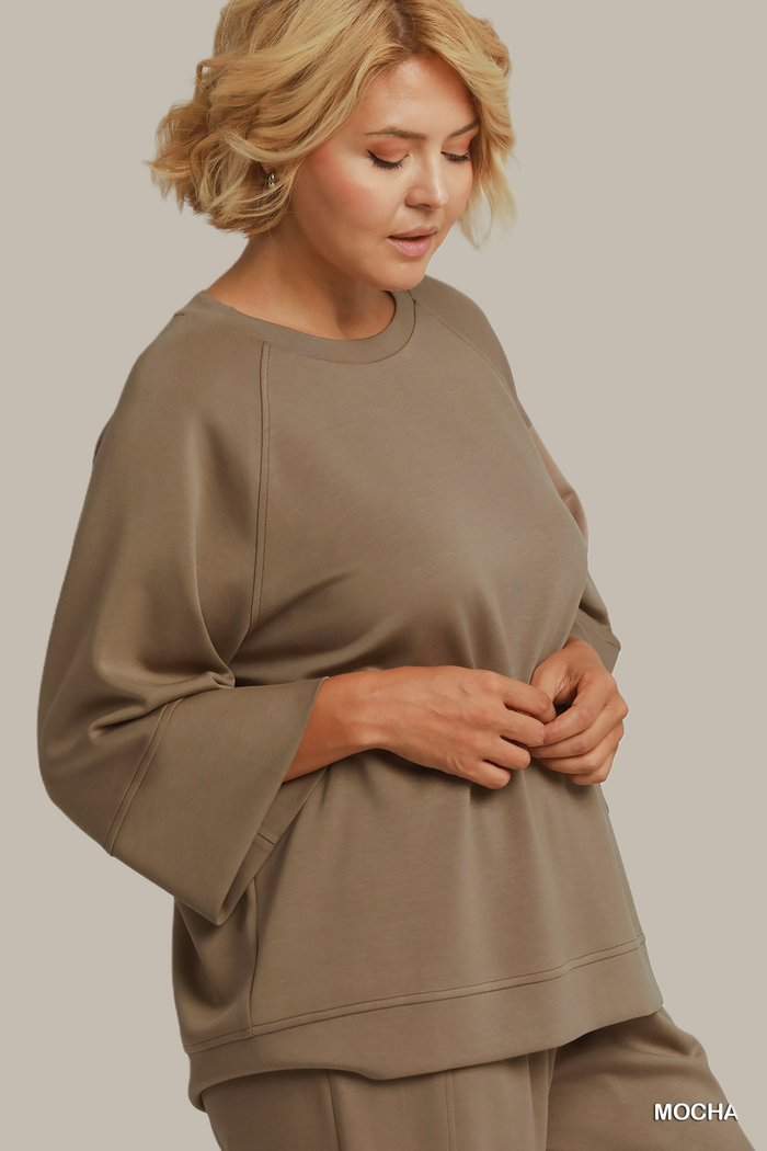 F26 Cupro Raglan Set Curvy