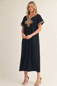 F26 Beautiful Embroidered Dress