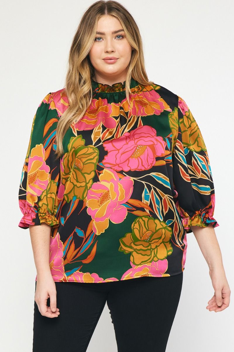 Romance Everywhere Top in 2 colors - Curvy Sizes