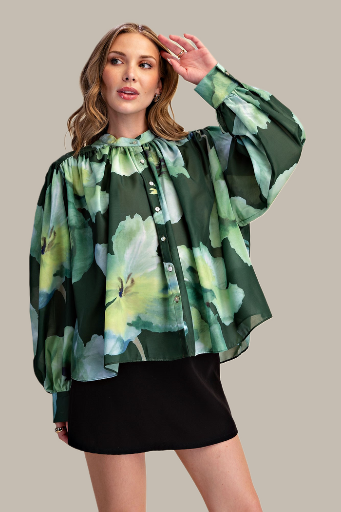 F26 Gorgeous Floral Top