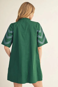 F26 Front Pleated Dress